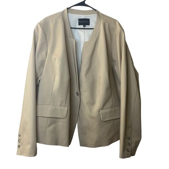 Eloquii Single Button Blazer Sz 28 - Picture 1 of 10